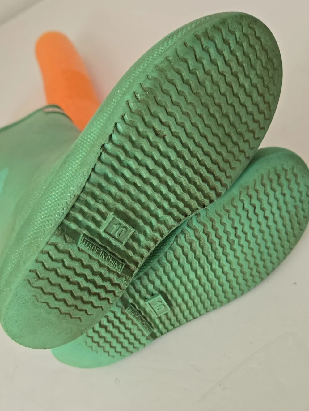 Hunter Kids Green Glitter Rain Boots Sparkle EU28 US 10 Toddler